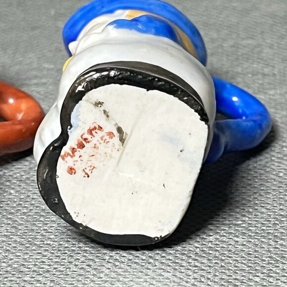 Vintage Miniature 2” Toby Jug Pitchers Colonial Woman Set 2" Tall-Occupied Japan - Picture 10 of 10